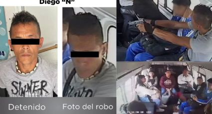 Golpe al crimen: Cae Diego, asaltante que robó libros a estudiantes en Naucalpan; VIDEO