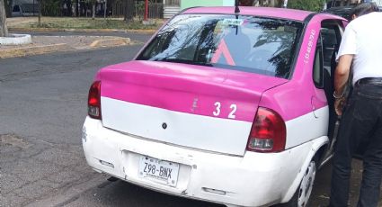 Tras asaltar a una mujer, detienen a taxista en la alcaldía Iztapalapa, en CDMX