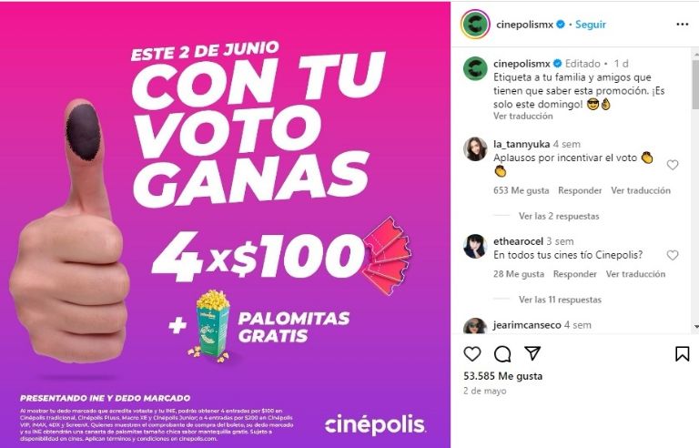 Promociones Electorales: Descuentos y Regalos para los Votantes el 2 de Junio