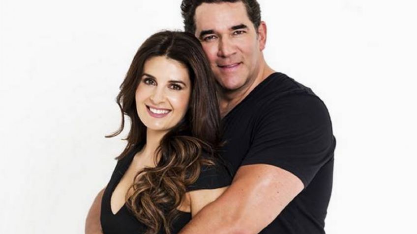 Mayrín Villanueva se muestra muy cariñosa en público y no es con Eduardo Santamarina