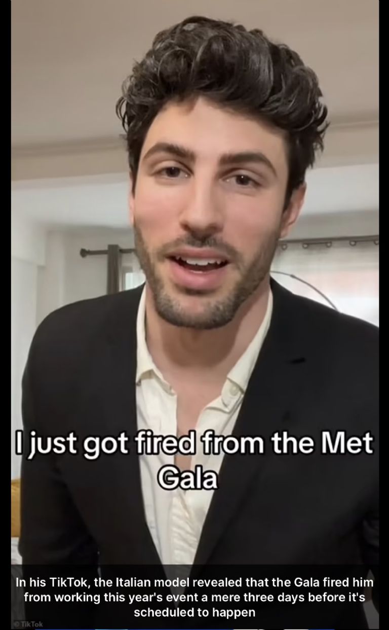 Eugenio Casnighi informando de su despido