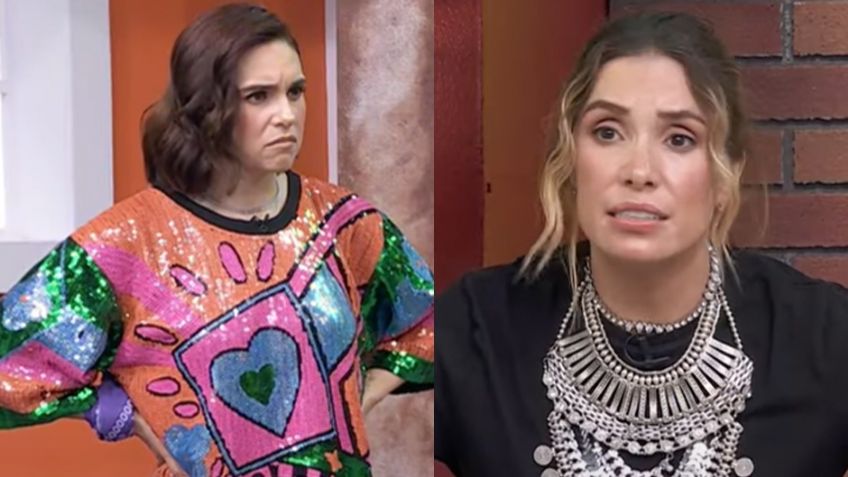 ¡Se gritaron! Andrea Escalona tiene discusión con Tania Rincón en 'Hoy' y la 'corren'