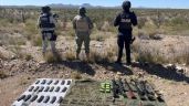 Foto ilustrativa de la nota titulada Sonora: Incautan arsenal y armamento de presunta organización criminal en Trincheras