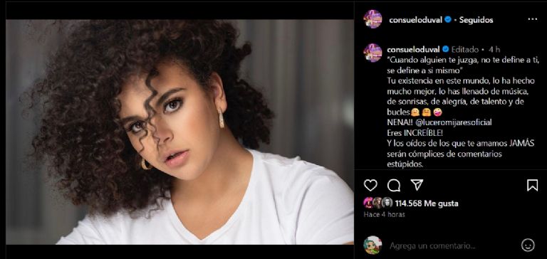 Consuelo Duval saca las garras por Lucerito Mijares