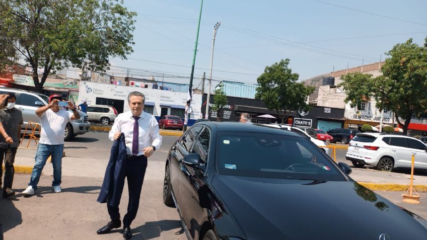 Emilio Lozoya reaparece en el Reclusorio Norte; Llega en un Mercedes de lujo