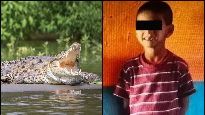 India: Menor es lanzado por sus padres a un lago infestado de cocodrilos; no sobrevivió