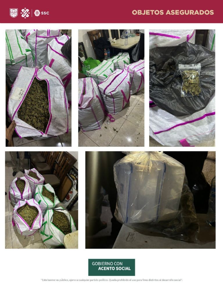 Golpe al narco en la colonia Morelos