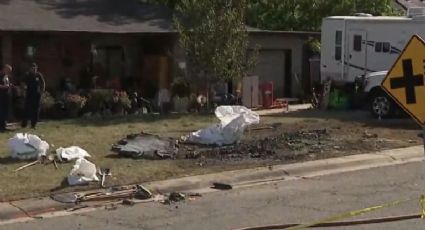 Tragedia en Colorado: Un avión se estrella en el patio de una casa y esto es lo que sucedió