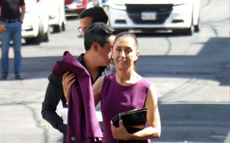 Claudia Sheinbaum se reunió con comitiva de EU. Foto: Internet