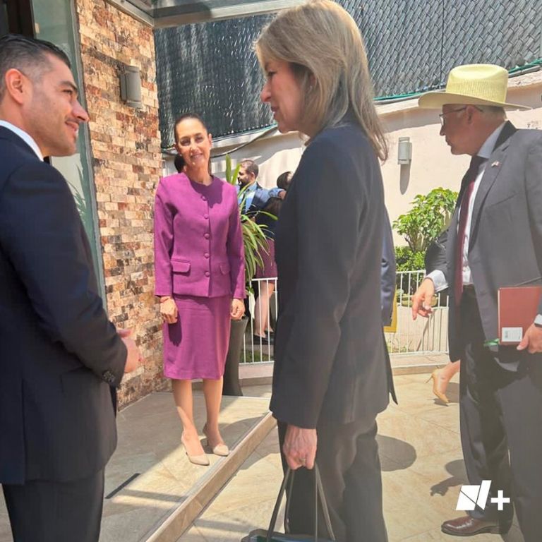 A la reunión también acudió Harfuch