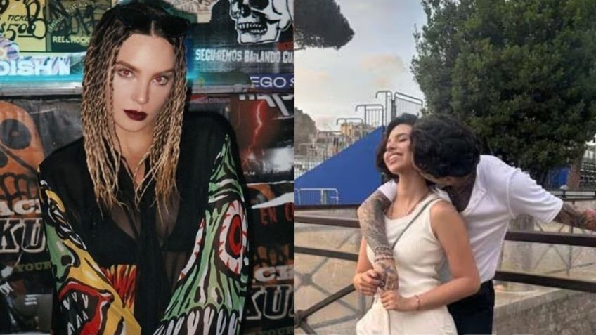 "Todo cae": Belinda se pronuncia a romance de Christian Nodal y Ángela Aguilar con mensaje