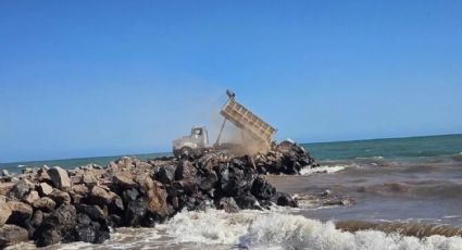 Colonos de la playa de Camahuiroa logran cancelar la construcción de una escollera