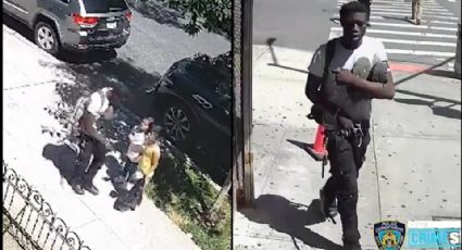 NY: Hombre asalta a dos menores en plena vía pública y queda captado en VIDEO