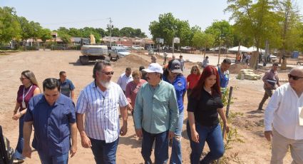 Javier Lamarque supervisa avances de proyecto en la colonia Chapultepec