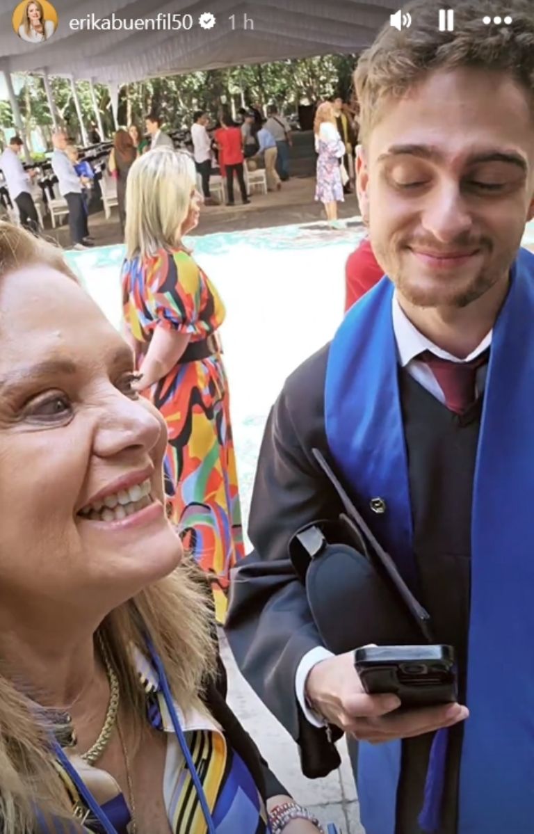 Erika Buenfil da noticia de Nicolás y estremece a Televisa