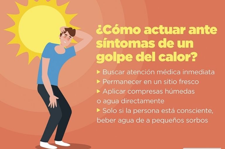 ¿Qué hacer ante un golpe de calor?