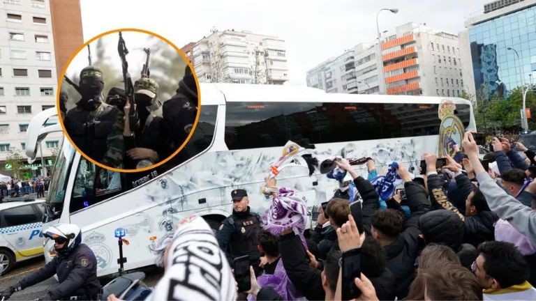 Atentado contra el Real Madrid