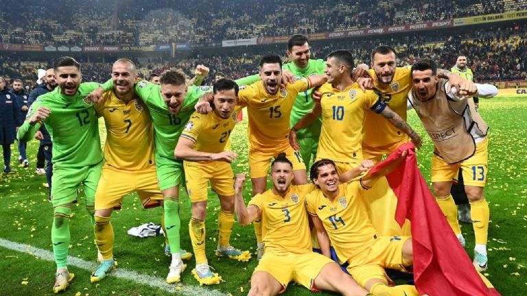 Rumania golea a Ucrania en la Eurocopa