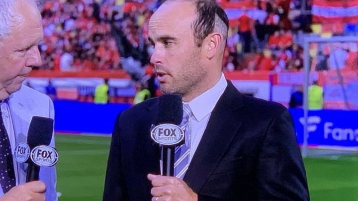 Landon Donovan rompe el silencio sobre su peculiar 'look' en transmisión de la Eurocopa