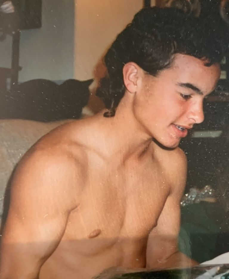 Landon Donovan con cabello