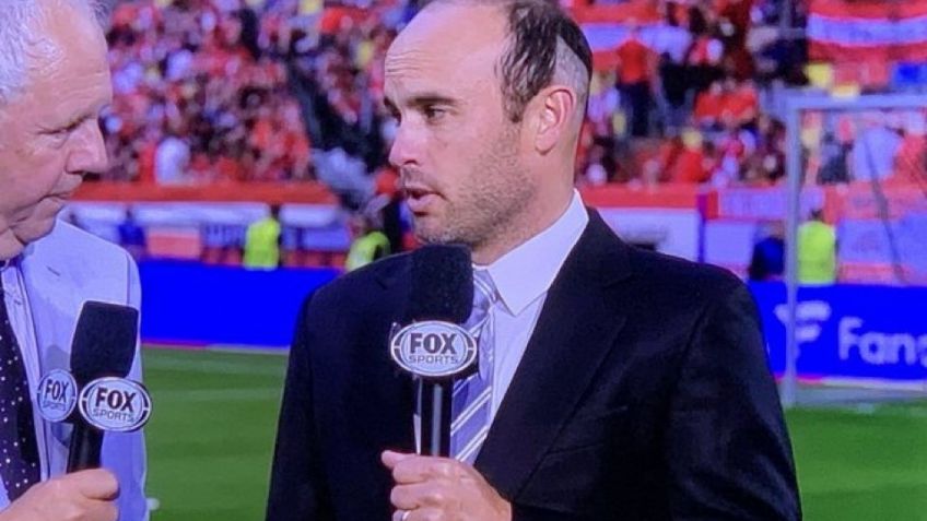 Landon Donovan rompe el silencio sobre su peculiar 'look' en transmisión de la Eurocopa