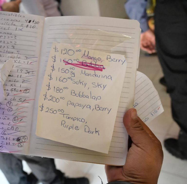 Venta de droga en la Miguel Hidalgo