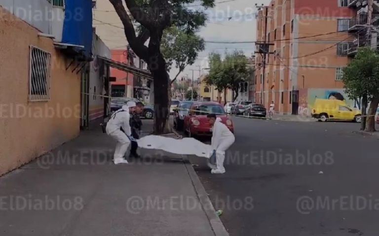 Cuerpo en la colonia Morelos