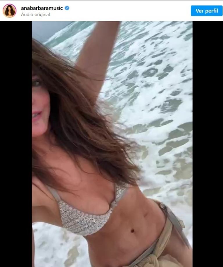 Ana Bárbara agradeció seguir con vida tras el incidente en el mar