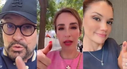 2 de junio: Jorge Salinas, Érika Buenfil, Sergio Sepúlveda y más famosos que salieron a votar