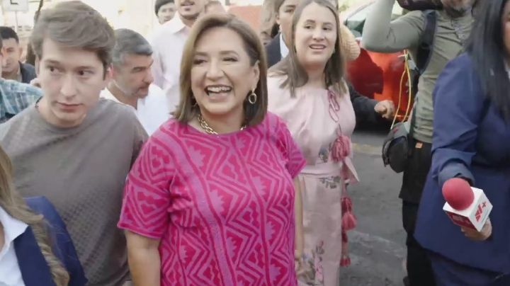 "Será una jornada dura": Asegura Xóchitl Gálvez tras votar en la Miguel Hidalgo