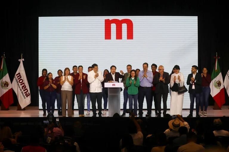 Mario Delgado declara triunfo rotundo para Morena en CDMX y otras entidades