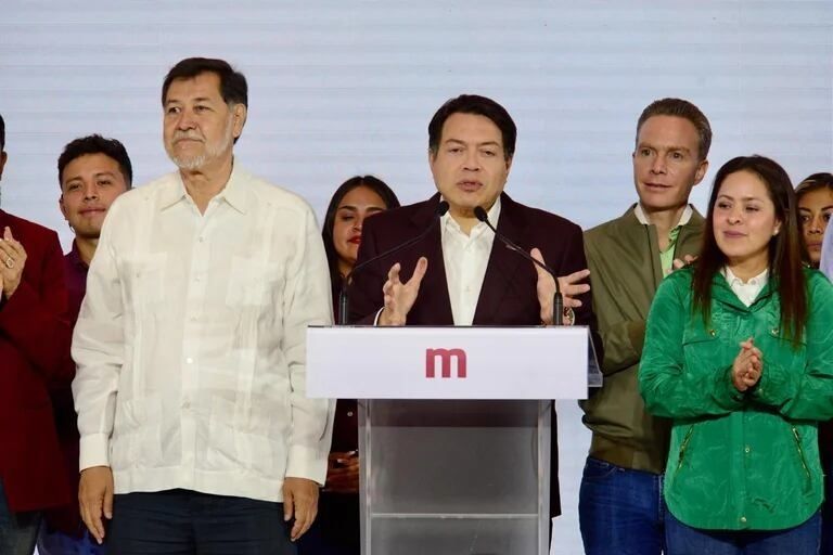 Mario Delgado declara triunfo rotundo para Morena en CDMX y otras entidades