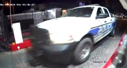 Captan en VIDEO a policías de Mexicali acompañando a integrante de 'Los Rusos'