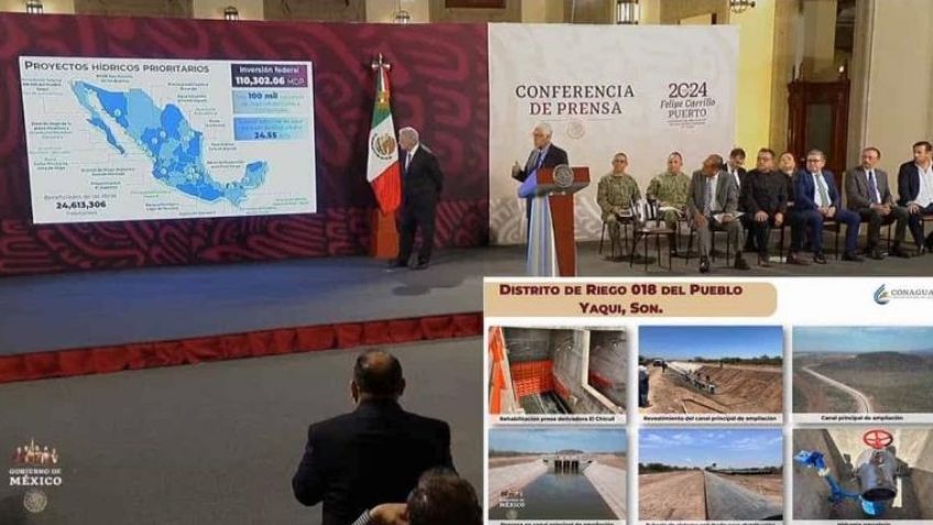 Distrito de Riego de la tribu Yaqui quedará concluido antes de la salida de AMLO: Conagua