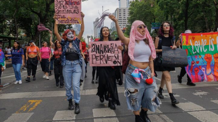Celebración y reivindicación en la cuarta edición de la "Marcha Lencha" en la CDMX