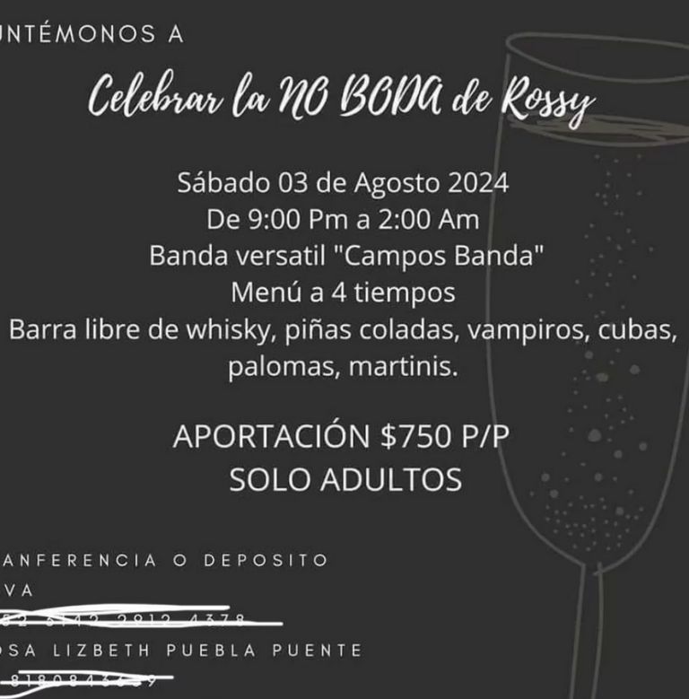 Mujer se vuelve viral tras armar fiesta tras cancelar su boda