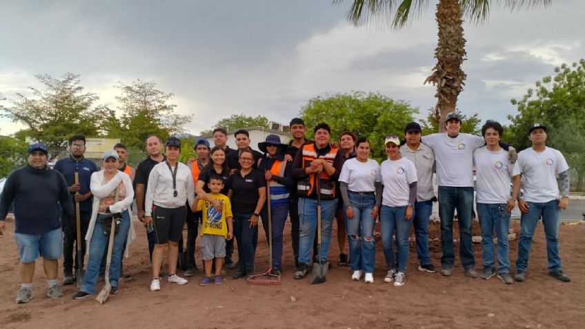 Cajeme: 'Jalo por Obregón' realiza recuperación de parque en la colonia Misión del Real