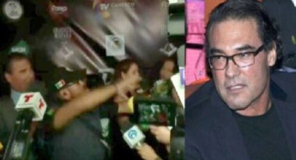 Eduardo Yáñez rompe el silencio y da la cara tras agredir a reportera: "No es culpa mía"