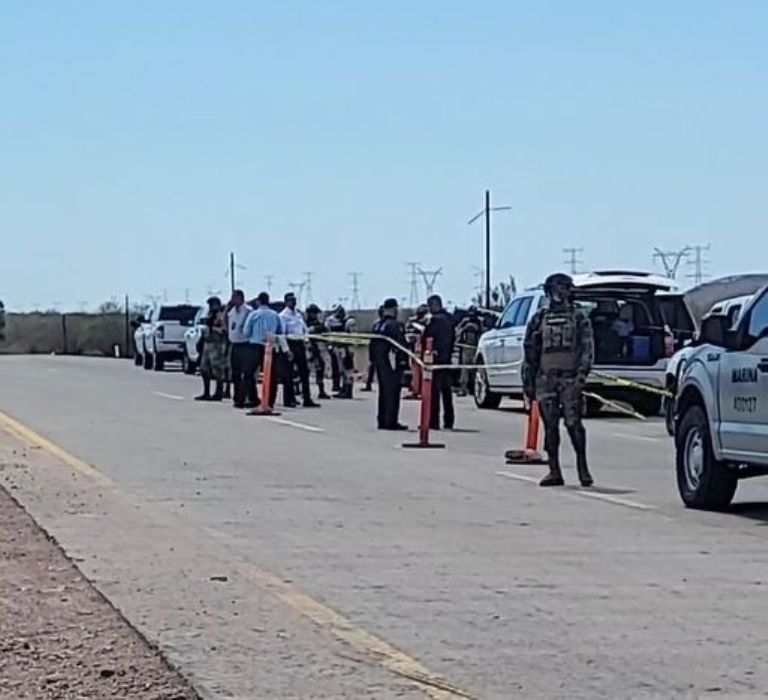 El lugar donde sucedió el asesinato del funcionario cajemense