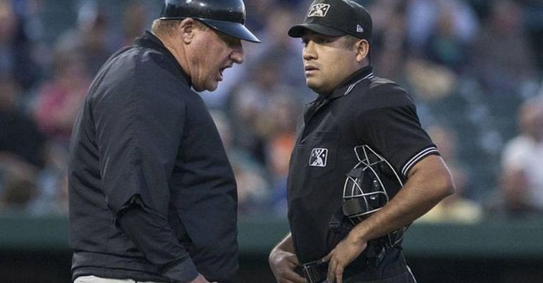El umpire mexicano lleva cuatro años en las Mayores
