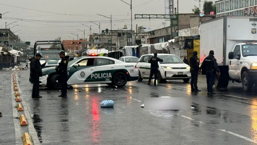Fatídico accidente: Hombre muere atropellado por vehículo en Tepito, en CDMX