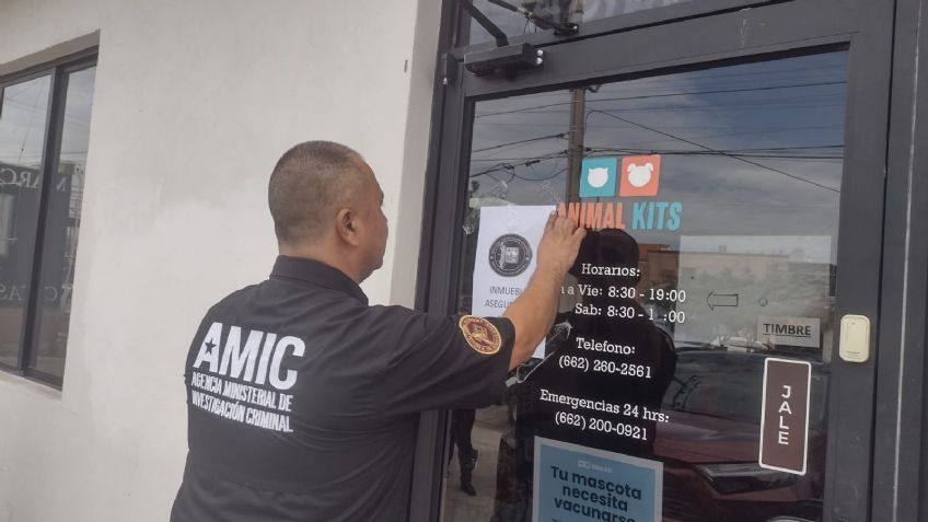 FGJE asegura veterinaria de Hermosillo para esclarecer muerte de la perrita Channel