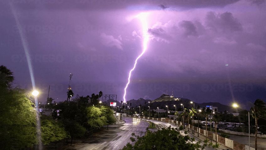 Clima Sonora 27 de junio: ¿A qué hora lloverá? Conagua alerta granizo y tormentas eléctricas