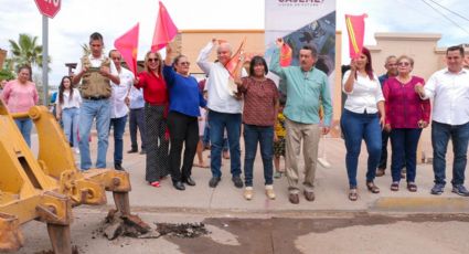 Ciudad Obregón: Javier Lamarque da inicio a obra en la colonia Urbi Villa