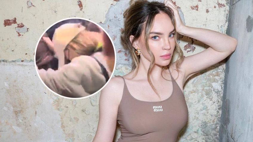 Adiós maleta: Belinda se disfraza para huir de la prensa y causa caos en aeropuerto: VIDEO