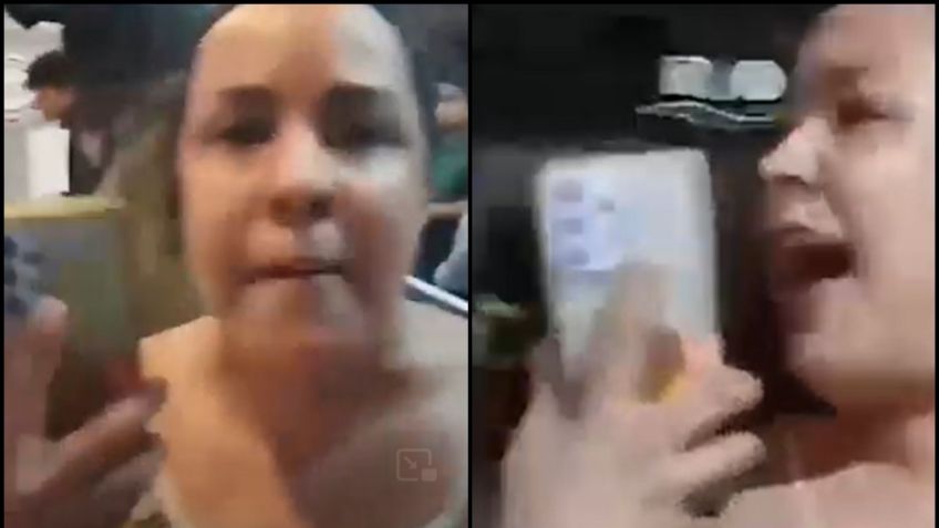 VIDEO: Mujer de Coahuila se hace viral por armar zafarrancho en restaurant de comida rápida