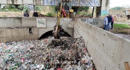 Inundaciones en Edomex: No eran las lluvias, retiran 657 toneladas de basura del drenaje