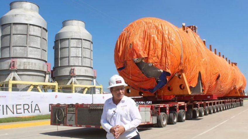 "Ningún pendiente": AMLO asegura que ya concluyó refinería Dos Bocas y ya opera