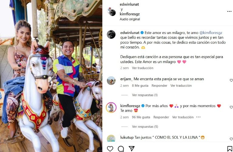 La ayuda profesional les ha ayudado a reducir los celos de Luna