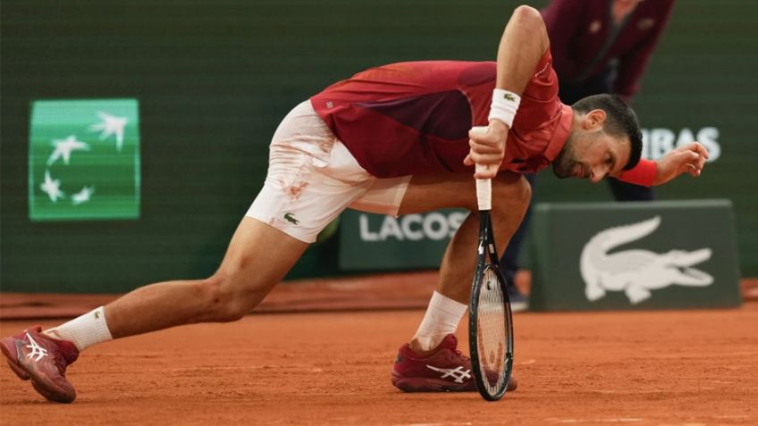 No va más; Djokovic se retira del Roland Garros por lesión y perderá el No. 1 del ranking